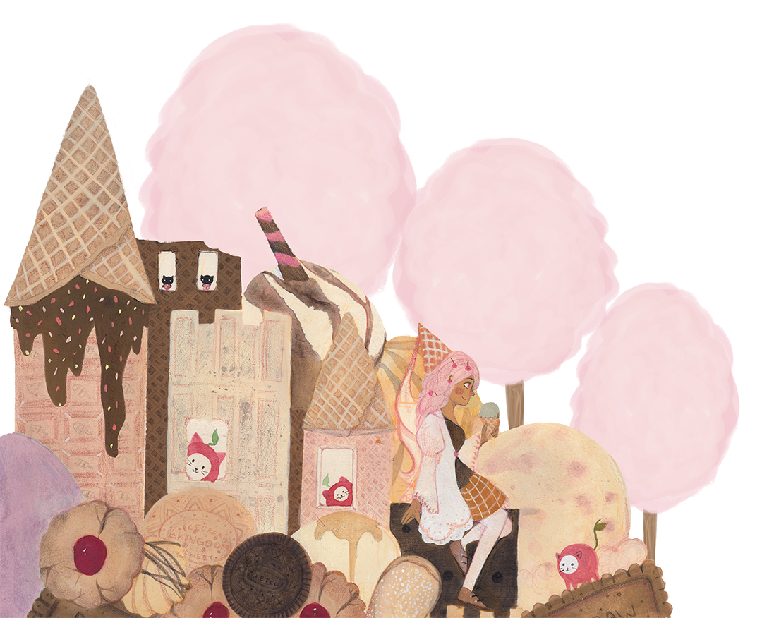 the ice cream kingdom castle